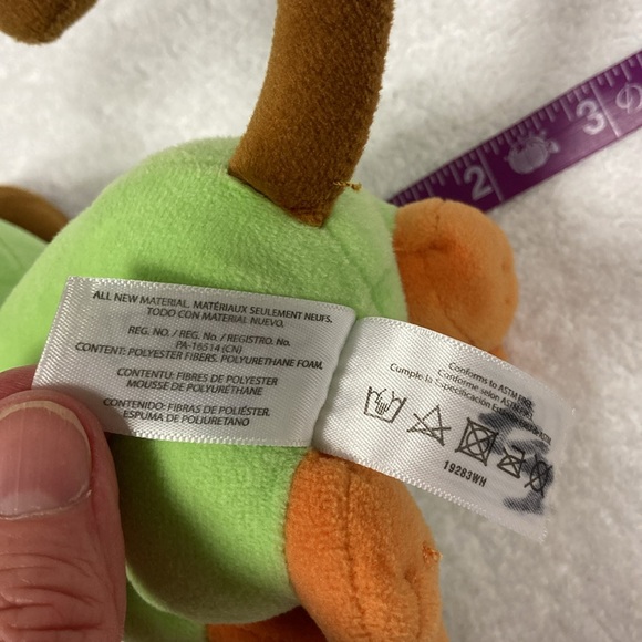 Pokemon GROOKEY Plush Green Monkey Sitting Jazwares - Picture 7 of 7